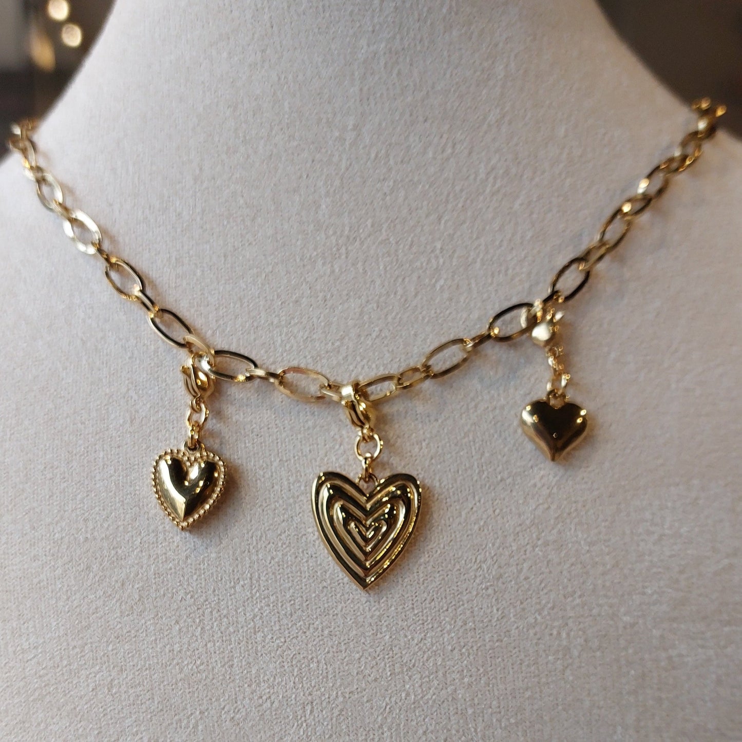 Schakelketting big hearts